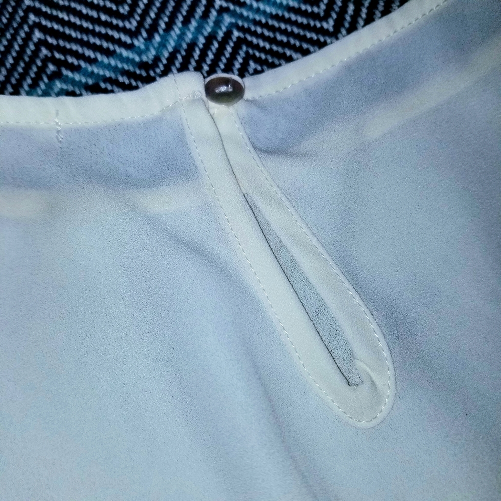 NWOT White Boho Crop Top - Picture 7 of 8